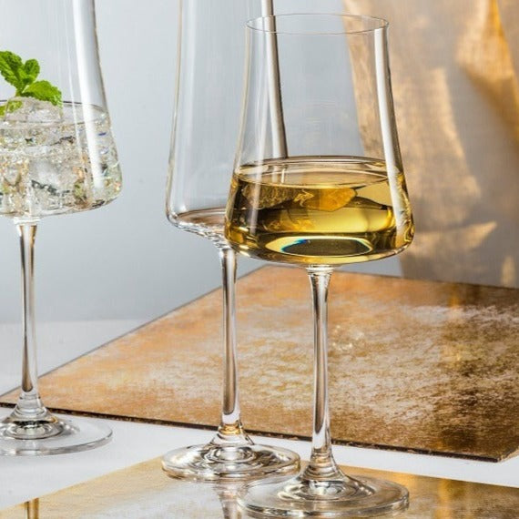 Copas de vino de cristal extra grandes con tallo – Elegantes copas de vino  tinto gigantes de borde a…Ver más Copas de vino de cristal extra grandes